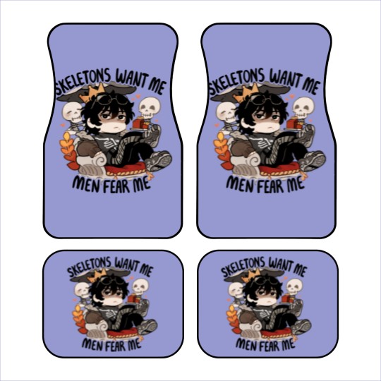 Discover Percy Jackson - Nico Di Angelo Skeleton sticker Car Mats