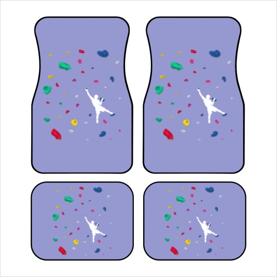 Discover Climbing Boulder Wall Rock Climber Bouldering Car Mats