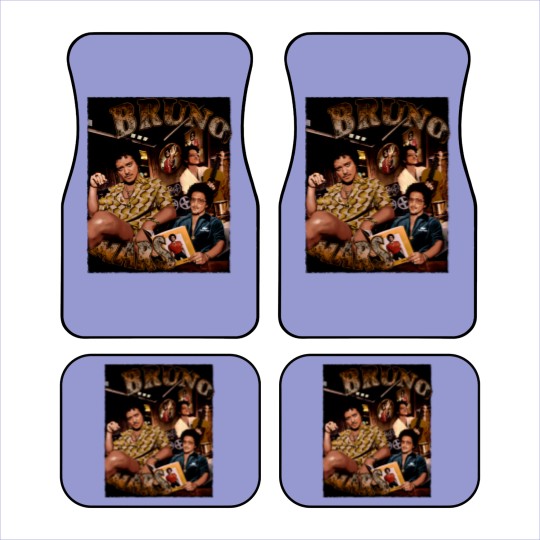 Discover Vintage Bruno Mars 90s Car Mats, Bruno Mars Bootleg Car Mats
