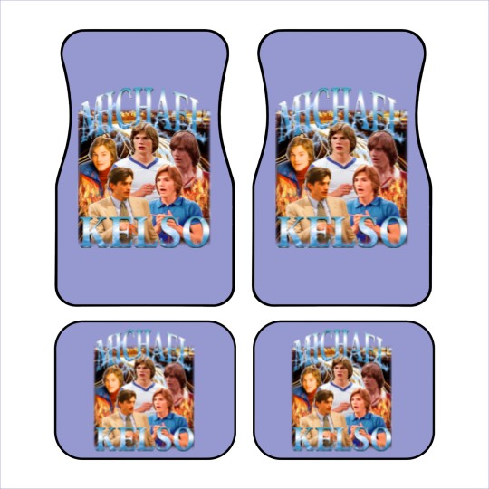 Discover MICHAEL KELSO Vintage Car Mats | Michael Kelso Homage Retro