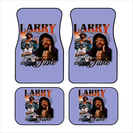Discover Larry June Unisex Car Mats larry june,larry june Car Mats,good job larry,orange Car Mats