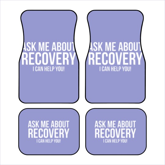 Discover Ask me about recovery sobriety recovery aa sponsor Car Mats