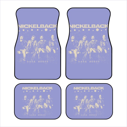 Discover Vintage Nickleback Band Car Mats, Nickleback Get Rollin Album 2023 Car Mats