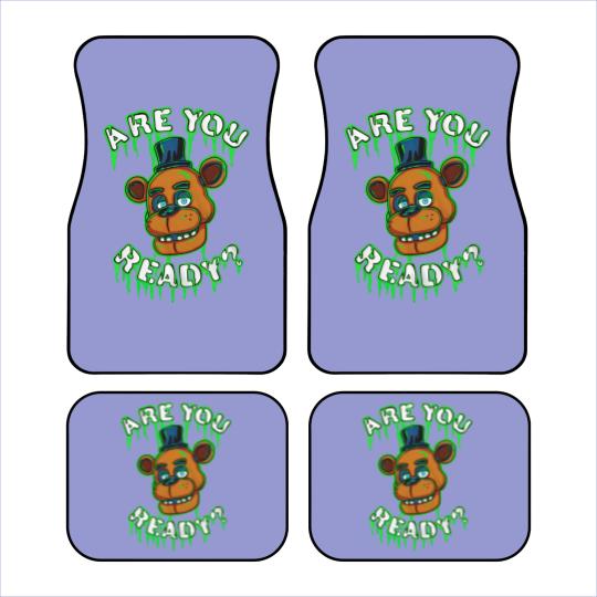 Discover Five Nights at Freddy's Freddy Fazbear's Pizza Car Mats