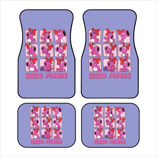 Discover Cute Birdo Moods Car Mats | Super