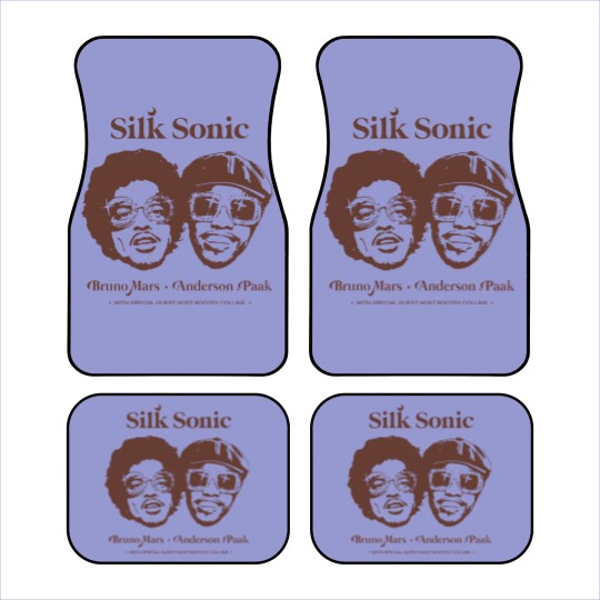 Discover Vintage Bruno Mars planet 2023 Unisex Car Mats