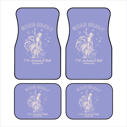Discover Urban Cowboy 1980's Mechanical Bull Vintage 80's Car Mats