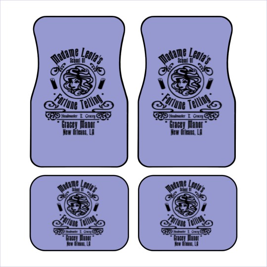 Discover Madame Leota's School Of Fortune Telling Car Mats