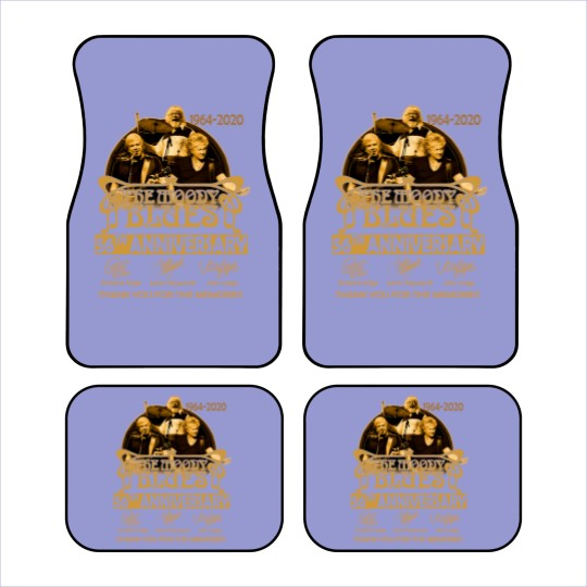 Discover The Moody Blues Lovers 56th Anniversary 1964 2020 Signature Car Mats