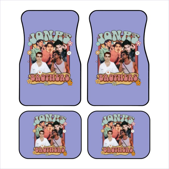 Discover Jonas Brothers Tour 2023 Car Mats, Jonas Brothers The Album Car Mats