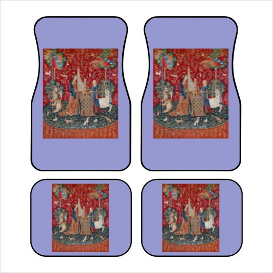 Discover Lady and Unicorn Medieval Tapestry Car Mats