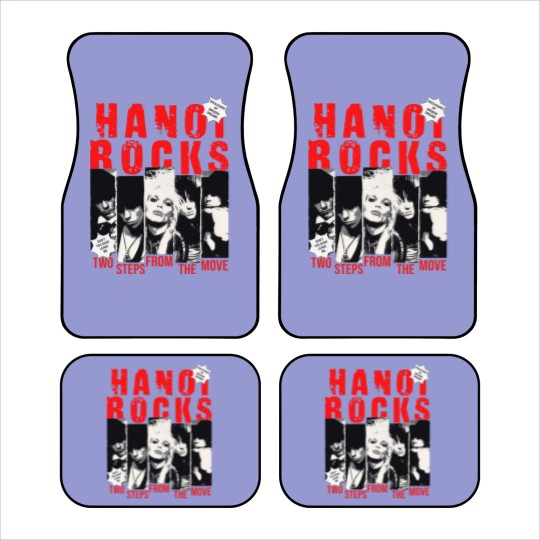 Discover Hanoi Rocks Two Steps Women's Car Mats