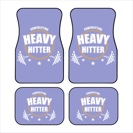 Discover Powerlifting Heavy Hitter - Powerlifting - Car Mats