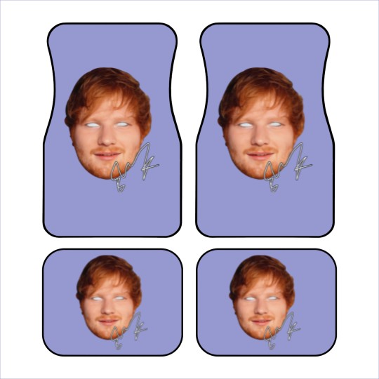 Discover Ed Shee Big Face Rap Car Mats Car Mats