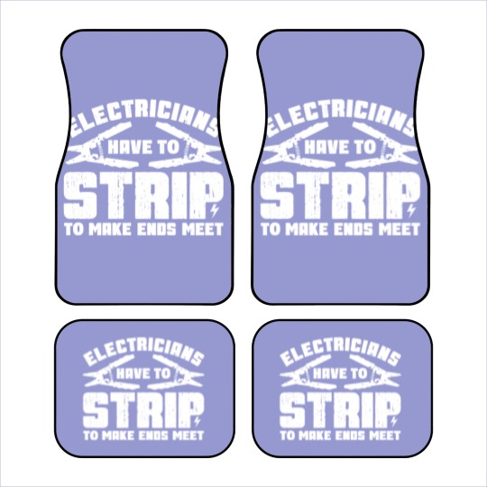 Discover Electricians Have To Strip To Make Ends Meet - Electrician - Car Mats