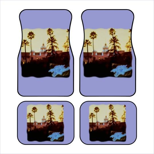 Discover Vintage The Eagles Concert Tour Car Mats Hotel California