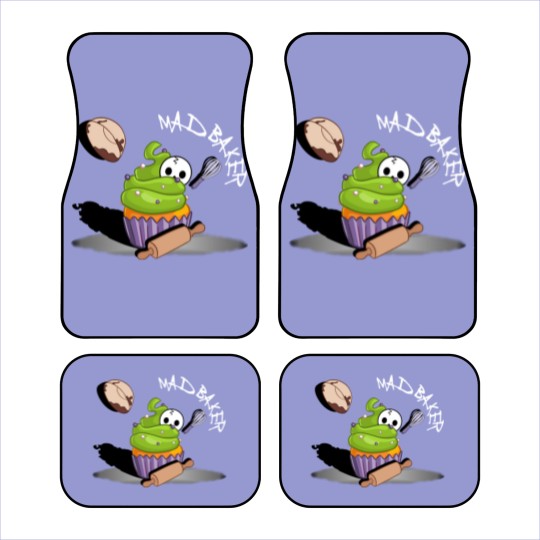 Discover Mad Baker - Kawaii Cute Cupcake Car Mats