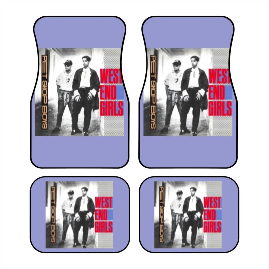 Discover Pet Shop Boys Unisex Car Mats: West End Girls