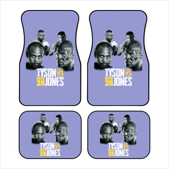 Discover Mike Tyson vs Roy Jones JR. Car Mats Boxing Legends Super Fight Men's Car Mats New