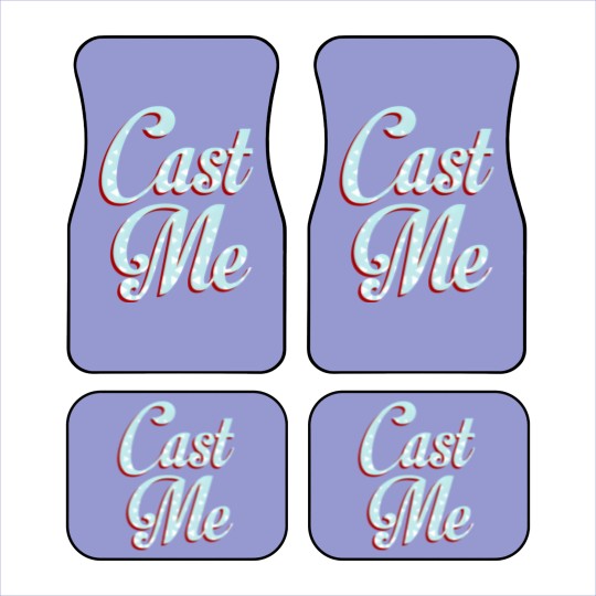 Discover Cast Me Actor Actress Acting Movie Theatre Gift Car Mats