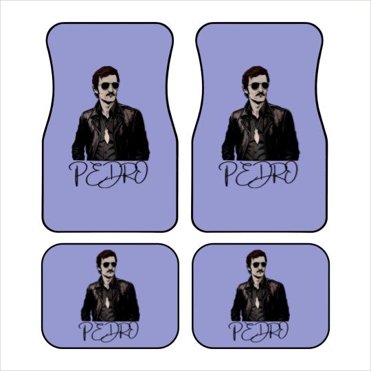 Discover Pedro Pascal Fan Car Mats Vintage Pedro Pascal tribute Car Mats