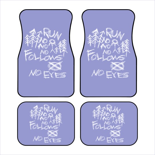 Discover Black Slenderman Car Mats Car Mats