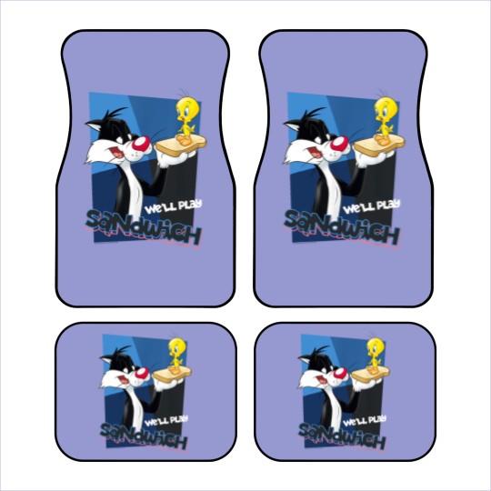 Discover Tweety Bird Car Mats Looney Tunes Sylvester Tweety Sandwich