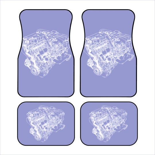 Discover Car Engine Car Mats