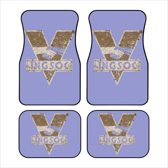 Discover INGSOC LOGO - Sci Fi - Car Mats