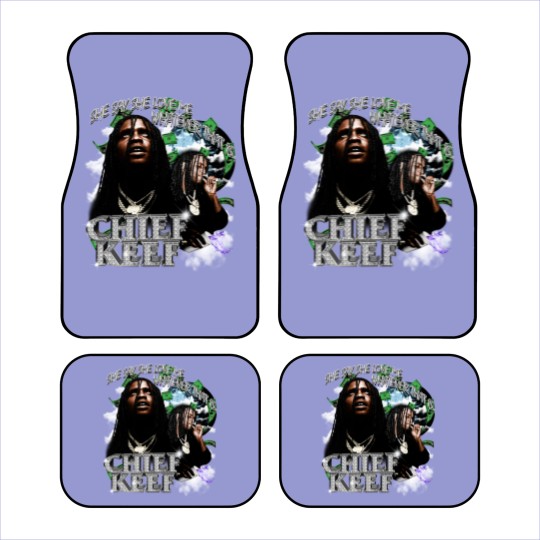 Discover Chief Keef 90s Vintage Car Mats, Chief Keef Car Mats, Chief Keef Retro Car Mats