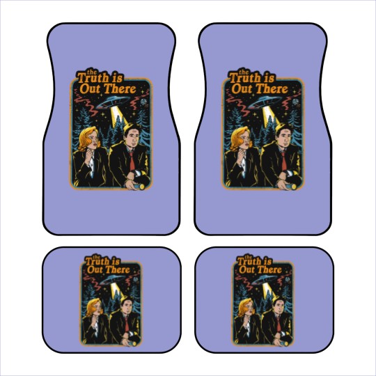 Discover The Truth Is Out There X FILES Car Mats Unisex Gift Men Women, The X Files Car Mats Gift For Fan, X Files Movie Car Mats, X Files Vintage Car Mats
