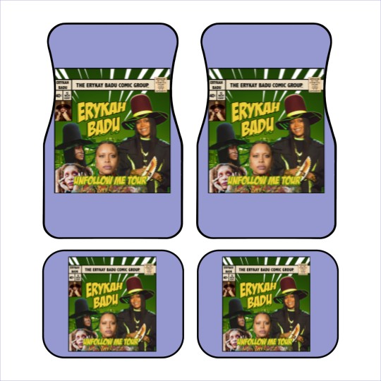Discover Erykah Badu Comic Car Mats, Erykah Badu Bootleg Car Mats, Erykah Badu Car Mats