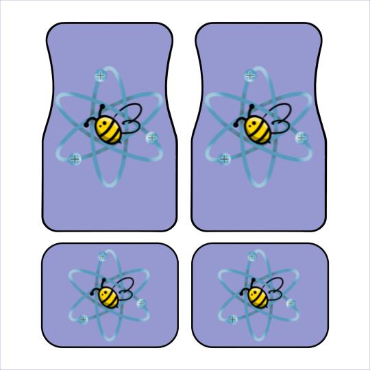 Discover Bee Positive Car Mats