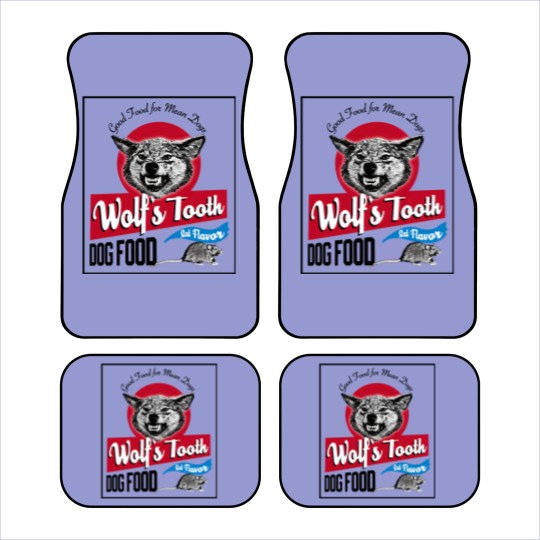Discover Wolfs Tooth Mean Dog Food Once Upon A Time In Hollywood Men's Car Mats