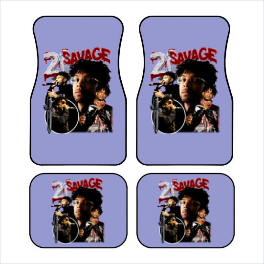 Discover Limited 21 Savage Vintage 90s Car Mats, Gift For Woman and Man Unisex Car Mats