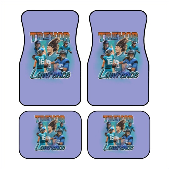 Discover Trevor Lawrence Vintage Retro Style Bootleg Car Mats