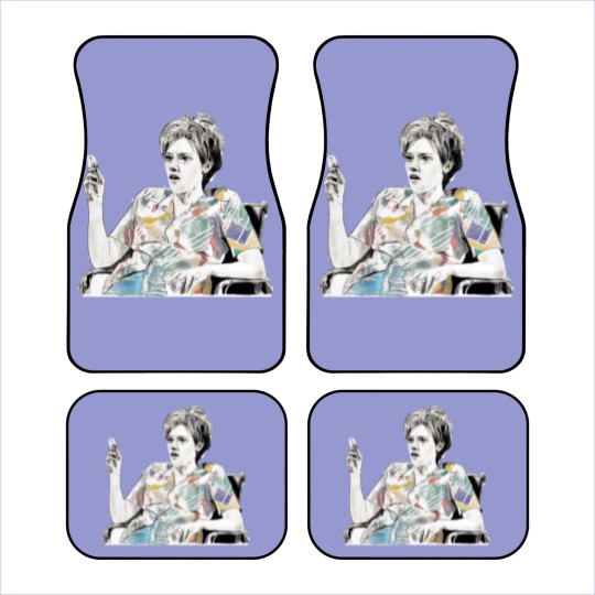 Discover MS RAFFERTY KATE MCKINNON - Graphite  Acrylic Drawing Car Mats