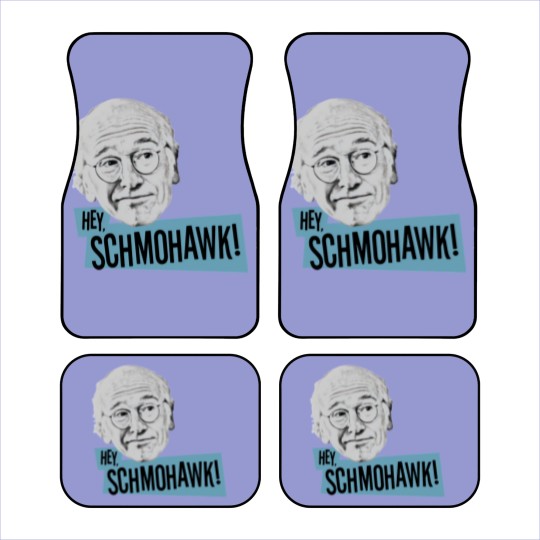 Discover Larry David Curb Your Enthusiasm "Schmohawk"funny Car Mats
