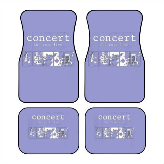 Discover The Cure - Concert: The Cure Live Car Mats
