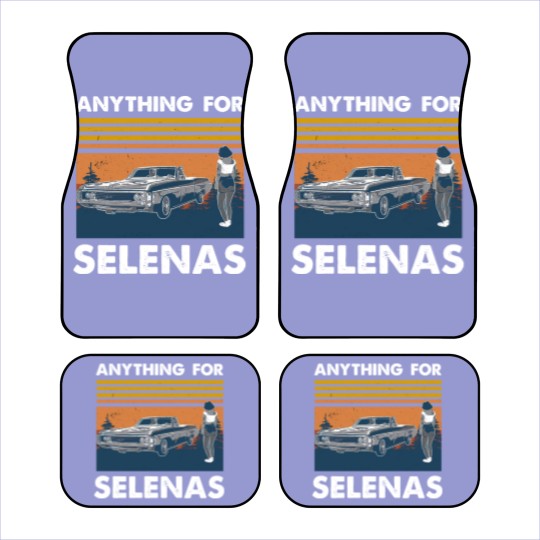 Discover Anything For Selenas Vintage Car Mats, For Selena Lover, Selena Car Mats