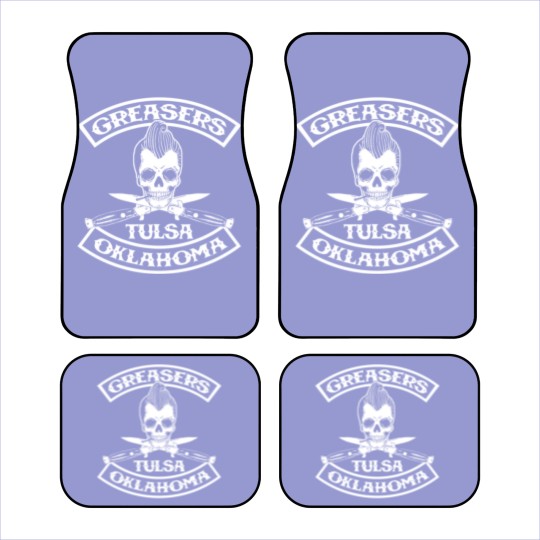 Discover Tulsa - Greasers Tulsa Oklahoma Car Mats for fans Car Mats
