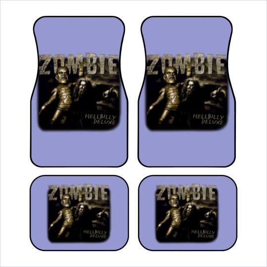 Discover Vintage Rob Zombie Car Mats Hellbilly 1998 1999 Tour Rock Band Large