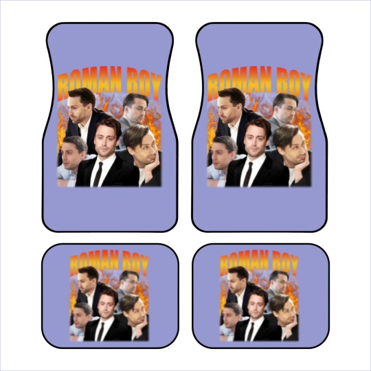 Discover Roman Car Mats, Roy Car Mats, Succession Car Mats, Movie Character Car Mats