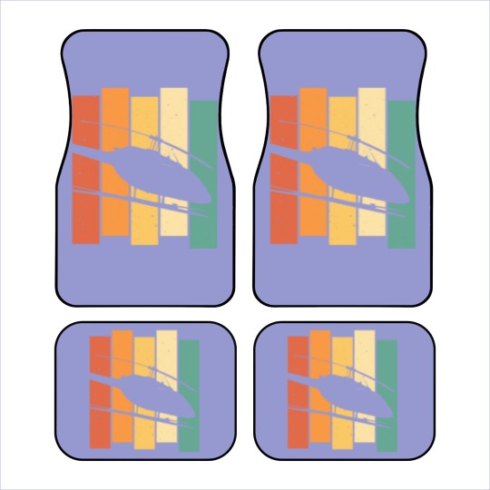 Discover Bell Jetranger Pilot Aviator Helicopter Aviation Car Mats