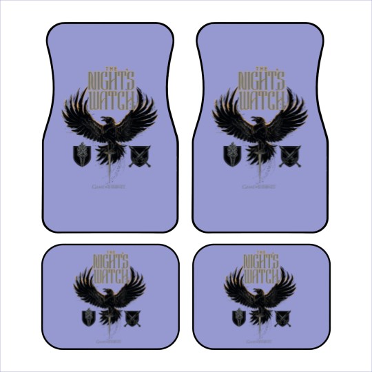 Discover Game Of Thrones The Nights Watch Black Car Mats