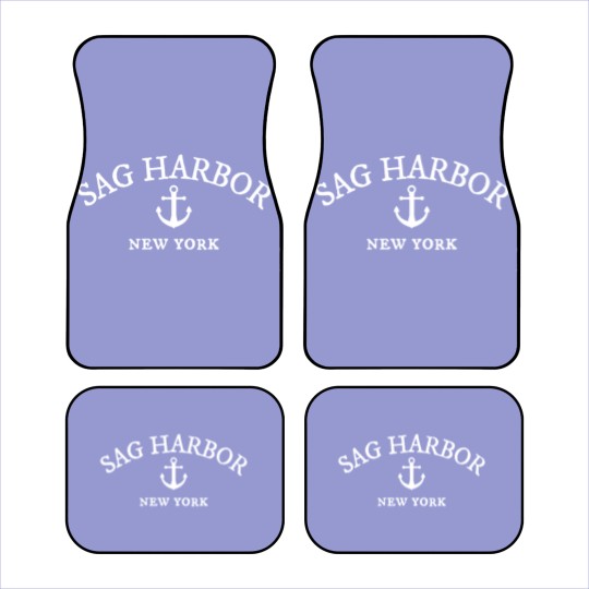Discover Sag Harbor Ny Car Mats Coastal Town Harbor Car Mats