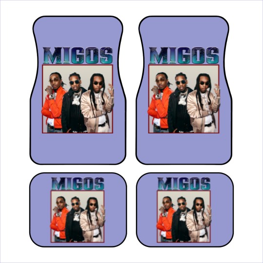Discover Migos Vintage Raptee Car Mats - Migos Car Mats, Migos Tour, Takeoff Car Mats, Music Car Mats, Gift for Fan