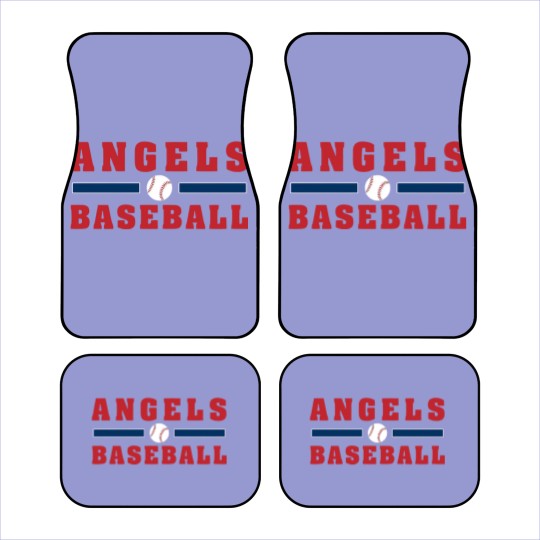 Discover Angels Baseball Car Mats, Unisex Car Mats