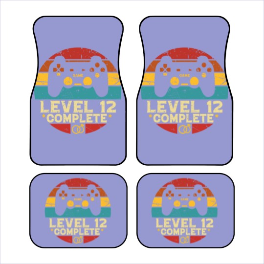 Discover 12Th Wedding Anniversary Level 12 Complete For Wif Car Mats