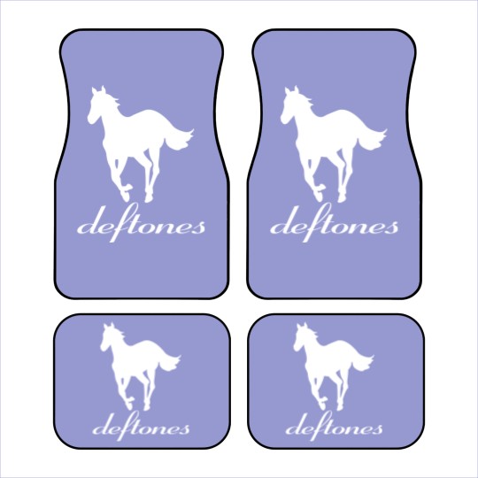 Discover Vintage Deftone White Pony Car Mats